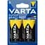 Батарейка VARTA SUPERLIFE D R20 BLI 2 ZINC-CARBON - мініатюра 1