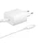 Мережевий зарядний пристрій Samsung 45W PD Wall Charger + Cable USB-C to USB-C White (EP-TA845XWEGRU) [59959] - мініатюра 1