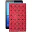 Чехол StatusCASE из экокожи для планшета Huawei MediaPad M5 Lite 8 Красный ромб - миниатюра 1