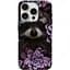 Чехол Demsky Енот в цветах для Apple iPhone 16 Pro (6.3) - миниатюра 1