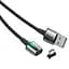 Кабель Baseus Zinc Fabric Magnetic Cable USB to MicroUSB 1.5A 2m CAMXC-B01 Black - мініатюра 5