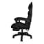 Кресло геймерское Dunmoon 24243 с подставкой для ног Black - миниатюра 5
