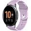 Ремінець BeWatch для Samsung Galaxy Watch 42/3 41 мм/Active/Active 2 силіконовий 20 мм Wave Лавандовий (1010703) - мініатюра 1