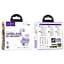 Бездротові TWS навушники Hoco EQ10, вакуумні, BT5.3, 40mAh, 300mAh, 7h, purple - мініатюра 4
