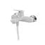 Смеситель для ванны Plamix Lucas-009 Euro SET (со шлангом лейкой и кронштейном) white PM0708 Белый - миниатюра 3
