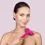 Електронний звуковий ролик для обличчя та тіла GESKE Sonic Facial & Body Roller 4 в 1 бузковий - мініатюра 6
