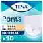 Трусы-подгузники для взрослых Tena Pants Normal Large, 10 шт. - миниатюра 1