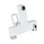 Змішувач для ванни Lidz Wawel 006 (з душовим гарнітуром) (k35) LDWAW006WHI45398 White - мініатюра 3