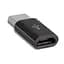Перехідник Type-C (M) - microUSB 3.1 (F), чорний, Lapara - мініатюра 1