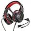 Игровые проводные наушники Hoco W104 Drift, USB, 3.5mm, 2m, Красный - миниатюра 2