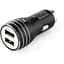 Зарядное устройство Vinga Dual USB Car Charger aluminium 15.5W Max (VCCAABK) - миниатюра 1