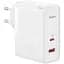 Зарядний пристрій Baseus GaN5 Pro Fast Charger C+U на 100W White (CCGP090202)  - мініатюра 1