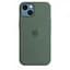 Чохол Silicone Case з MagSafe для Apple iPhone 13 (6.1) (Eucalyptus) ААА [69875] - мініатюра 7