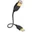 Кабель Inakustik USB A - USB B Premium 1.0m - миниатюра 1