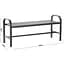 Лавка для саду Chomik Garden Line Gardineo 126x42x55 см чорна - мініатюра 6
