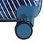 Валіза середня Semi Line 24 дюйми (M) дюйми (M) Polycarbonate/ABS-Plastic Blue Pattern (T5652-2) - мініатюра 8