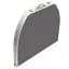 Стіл Bo-Camp Case Model Oval 150x80 см сірий (DAS303275) - мініатюра 3