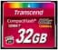 Карта пам'яті CF 32GB 800X Transcend teh0013338 - мініатюра 1