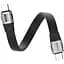Кабель Hagibis UCD6 USB4 USB-C to USB-C 0.20m [160285] - мініатюра 1