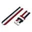 Тканевый ремешок Watchbands Cloth для Samsung Gear S3 Samsung Galaxy Watch 46mm Silver - красно-синий (WB007CLOTHREDBLUE) - миниатюра 4