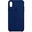 Чехол-накладка Toto Silicone Case Apple iPhone XR Deep Blue - миниатюра 1