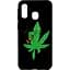 Чехол-накладка Toto Cartoon Soft Silicone TPU Case Samsung Galaxy A40 Cannabis Black - миниатюра 1