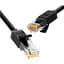 Патч-корд Ugreen NW102 Cat 6 U/UTP Lan Cable 5m Black (20162) [131650] - миниатюра 1