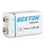 Акумулятор крона Beston 650mAh 9V Li-ion microUSB - мініатюра 1
