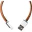 Кабель USB-A to Lightning Plusus Lifestar Handcrafted Vintage Tan 0.25 м (LST2001025) - мініатюра 2