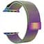 Ремінець для фітнес-браслета 2E Apple Watch 42/44 Milanese Loop Oil-rainbow міланська петля веселка - мініатюра 1