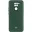 Чохол Lakshmi Silicone Cover Full Camera (AAA) with Logo для Xiaomi Redmi Note 9 / Redmi 10X Зелений / Cyprus Green - мініатюра 1