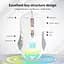 Компьютерная мышка Onikuma C12 для ПК и ноутбука ведущая USB с RGB подсветкой и 800-6400 DPI эргономичная Белый - миниатюра 4