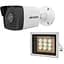 Комплект: IP-відеокамера Hikvision 2 Мп DS-2CD1021-I(F) (2.8 мм) + ІЧ-прожектор Lightwell LW9-100IR45-220 - мініатюра 1