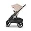 Прогулянкова коляска Uppababy Cruz V2 - LIAM +люлька Uppababy Carrycot-Stella Grey Brushed Melange Silver Frame - мініатюра 6
