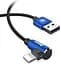 Кабель Baseus MVP USB - Lightning, 2.0A, 1м Blue (CALMVP-03) - миниатюра 2