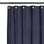 Шторка для душа и ванной Cosas с кольцами 180х180 denim, индиго (ShowerCurtains_16Denim_DUK_180x180_Hook) - миниатюра 1