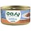 Вологий корм Oasy Cat Wet Caprice для дорослих котів курка та лосось шматочки у підливці 85 г - мініатюра 1