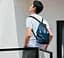 Рюкзак RunMi 90 Points Lightweight Urban Drawstring Backpack Blue - мініатюра 4
