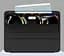 Чохол-книжка DK для Apple iPad Air 13" M2 2024 екошкіра/силікон Smart Case cлот стилус (017899) black - мініатюра 2