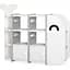 Стеллаж Mealux Bubbles White (KD-E057 White) - миниатюра 1