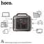 Портативна зарядна станція Hoco DB28 80000mAh (300W) Серо-червона - мініатюра 9