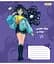Набір зошитів 1 Вересня Anime girl А5 в лінійку 12 аркушів 25 шт. (767215) - мініатюра 2