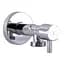 Кран напівобертовий кутовий Solomon 1/2″х3/4″ Lazer 7076 000004157 - мініатюра 1
