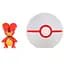 Уцінка. Ігровий набір Pokemon W15 Clip N Go Magby + Premier Ball (PKW3139) - мініатюра 1