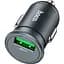 Автомобільний зарядний пристрій Hoco Z43 Mighty QC3.0 USB-A Metal Gray (761194) [151283] - мініатюра 1