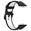 Силиконовый ремешок Primolux Perfor Classic для смарт-часов Huawei Watch Fit 2- Black White - миниатюра 3