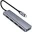 Перетворювач хаб Ugreen CM219 4-Port USB 3.0 Hub + живлення через Micro-USB (50985) - мініатюра 1