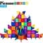 Конструктор магнитный Picasso Tiles Magnetic Building Blocks 101 деталь (PT101) - миниатюра 2
