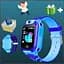 Дитячий розумний годинник Smart Baby Watch Q12 S-5 з SIM-картою кнопкою SOS камерою і GPS Синій - мініатюра 4