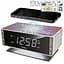 Годинник настільний з радіо Technoline WT487 Wireless Mobile Charging White/Brown (WT487), Білий - мініатюра 5